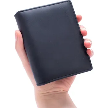 Peněženka Pánská kožená peněženka – RFID ochrana, kapsa na mince Barva (Varianta): 558 black