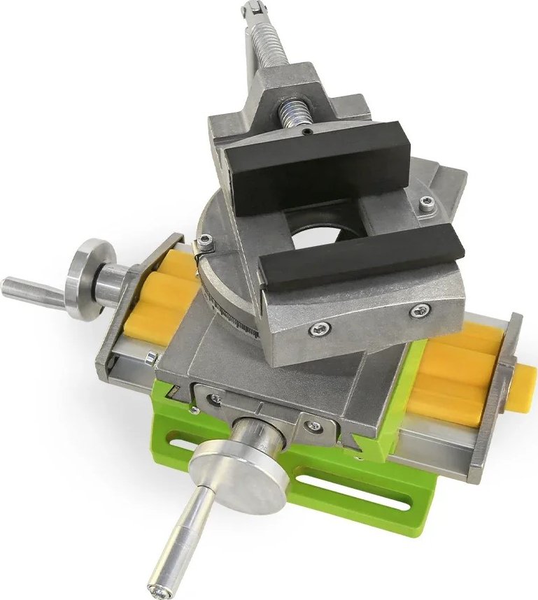Mini křížový otočný svěrák MINIQ BG6369