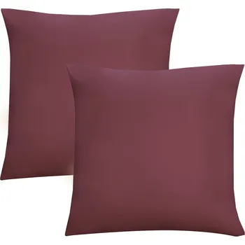 Povlečení Biberna Žerzejový potah na polštář, 2 kusy (ostružinová, 80x80)