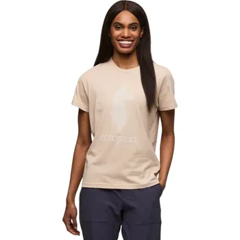 Dámské tričko Dámské triko Cotopaxi Cotopaxi Llama T-Shirt Velikost: M / Barva: světle hnědá