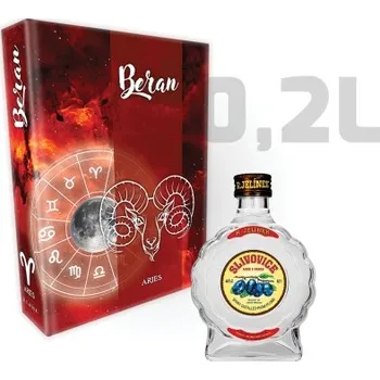 Tiskopis Znamení zvěrokruhu - Beran - Malá léčivá kniha se Slivovicí 0,2 l LK-0051-02L-SLI Nižší cena pro více kusů!