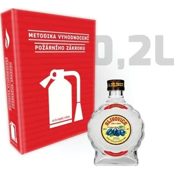 Metodika vyhodnocení požárního zákroku - Léčivá kniha se Slivovicí 0,2 l LK-0016-02l-SLI Nižší cena pro více kusů!