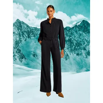 Dámské kalhoty Dámské kalhoty Beaumont Heavenly Black Denim