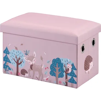 LIVARNO® Lavice s úložným prostorem, 50x 30 x 30 cm (světle růžová)