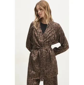 Dámská košile Košile Answear.LAB 7209.tms hnědá 88X, vel. L