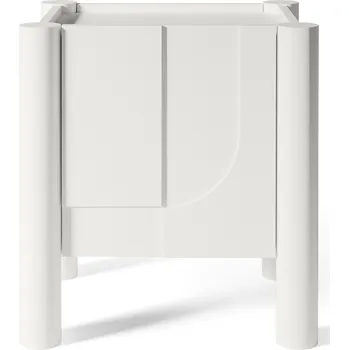 Noční stolek Noční stolek Lunaria 50 cm bílý