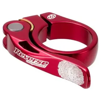 Sedlovka Reverse Objímka sedlovky Reverse Long Life 31,8 mm barva červená