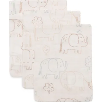 Jollein Žínky 3 ks Elephant Tales