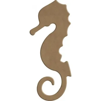 Výtvarná sada Dřevěný výřez k dekoraci Gomille, 14 cm – mořský koník