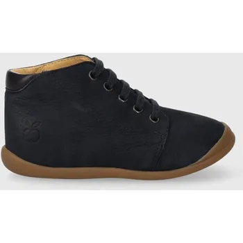 Dámské polobotky Dětské kožené polobotky Pom D'api FLEX-UP BOTTINE tmavomodrá barva P1BABH0402.24.25 59X, EUR 24