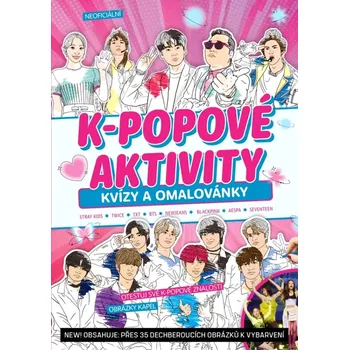 Bystrá hlava K-popové aktivity: Kvízy a omalovánky - CPRESS (2025, brožovaná)