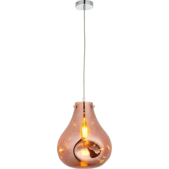 Endon 99790 - Lustr na lanku EUROPA 1xE27/10W/230V kouřová hnědá