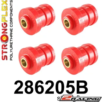 Silentblok nápravy Zadní nápravnice silentbloky kit AWD 286205B (Zadní nápravnice polyuretanové lůžko silentbloky kit AWD)