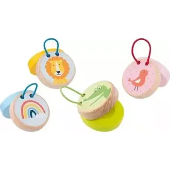 Dětské zboží GOKI Kastaněty 1ks (mix) (61868)