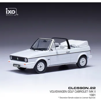 autíčko Volkswagen Golf (MKI) (1981) - Bílá 1:43 IXO