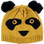Čepice Panda - žlutá