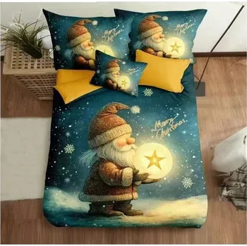 Povlečení 3 dílné povlečení VÁNOCE 7