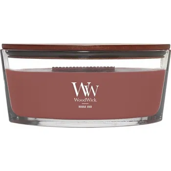 Vonná svíčka WoodWick ROUGE OUD, širkoý knot 453g 43463