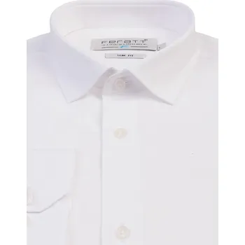 Pánská košile FERATT Košile SKY WHITE SLIM Velikost: XL