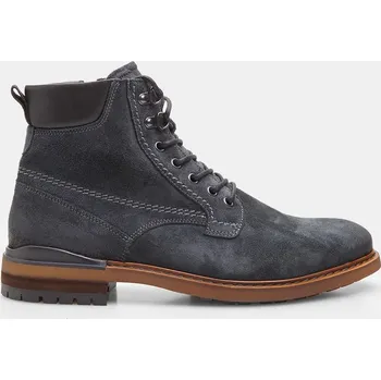 Dámská zimní obuv Baťa pánská kožená kotníková obuv modré, vel. 42