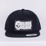 Kšiltovka SNAPBACK BLACK HEART BASTARD SKULL BLACK Doplňky-velikost: Onesize