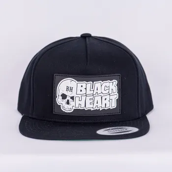 Kšiltovka Kšiltovka SNAPBACK BLACK HEART BASTARD SKULL BLACK Doplňky-velikost: Onesize
