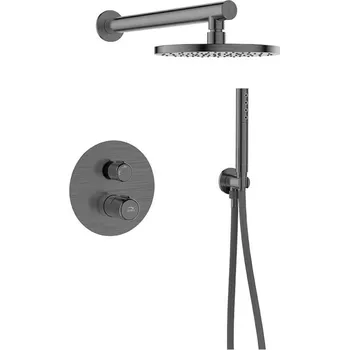 Laveo PRETTO BAO_901P Sprchový komplet, grafit