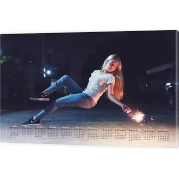 Fotokalendář Roční kalendář NKR-02 s fotkou na plátně 80x120 nástěnný foto-kalendář 2026 NKRP-02-80x120 Nižší cena pro více kusů!