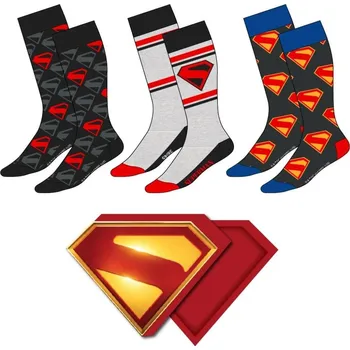 Ponožky Superman 3-Pack (38-45)