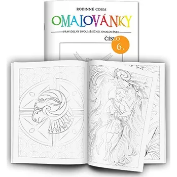 omalovánky Rodinné CDSM omalovánky 06-2016 OMAL-C-2016-06