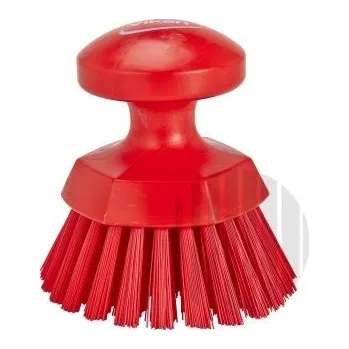 Mycí kartáč na vozidlo Vikan Kartáč ruční středně tvrdý - červený