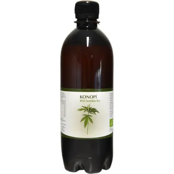 Limonáda Kombucha KONOPÍ BIO - Stevikom 500ml
