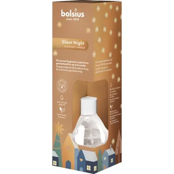 Svíčka Bolsius Diffuser 60 ml True Glow Silent Night, vonná stébla