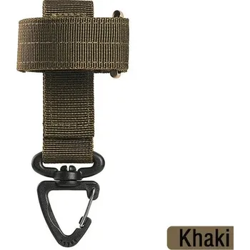 Outdoorové zavazadlo Taktická klíčenka s karabinou – na opasek, lano, rukavice Barva (Varianta): Béžová