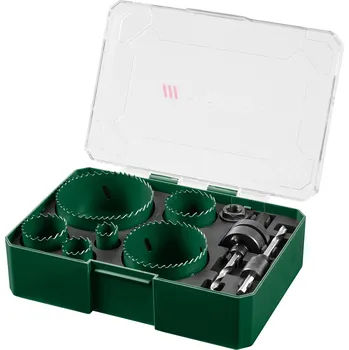 Příslušenství k vrtačce PARKSIDE® Sada děrovacích pil, 9dílná (sada bimetalových děrovacích pil, 9dílná)