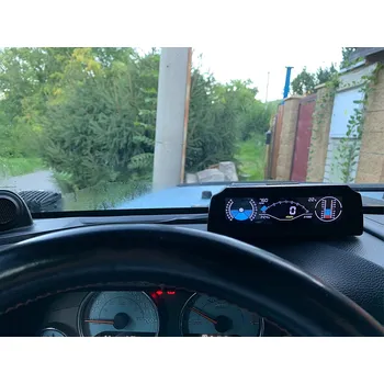 Autoelektronika SE170 Palubní DISPLEJ 5,2" LCD, OBDII s vestavěným víceosým gyroskopem