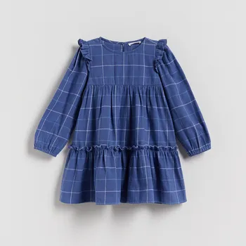 Dívčí šaty Reserved - Kostkované šaty - vícebarevná - 477FW-MLC - 477FW-MLC-86