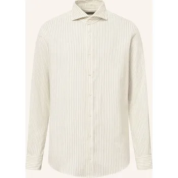 Pánská košile Windsor. Pánská Košile Lano Slim Fit, zelená / krémová, 42