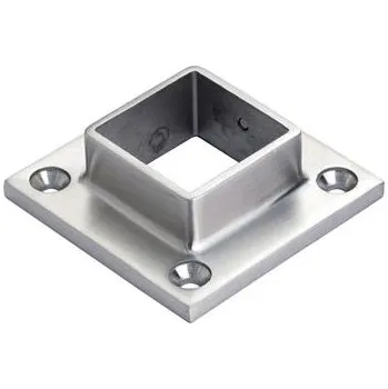 CROSO příruba pro hranatou trubku 40 x 40 mm, nerez V4A