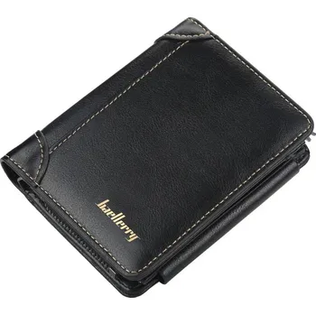 Peněženka Pánská peněženka se zipem – vintage styl, více přihrádek Barva (Varianta): Černá