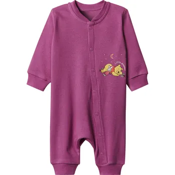 Kojenecký overall Dívčí overal na spaní s BIO bavlnou (Medvídek Pú, 86/92)