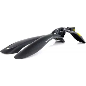 Blatník na kolo blatníky 24"-29" Simpla HAMMER 2 set černo žluté