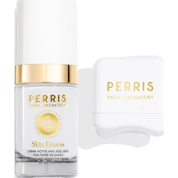 Péče o oční okolí Perris Swiss Laboratory Set na oční okolí proti vráskám s krémem a masážní kostkou Cryo & Anti-aging Program