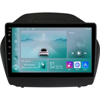 Autorádio HIZPO KXIX35101001 Autorádio 10,1" Android pro Hyundai ix35, Tucson 2 Varianta: Napájecí kabel typu B, Model: P101002CP (2+32GB)