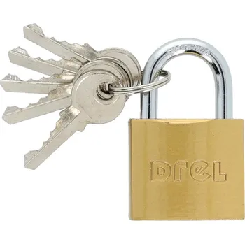 Visací zámek Zámek visací 30mm Ms 5kl.