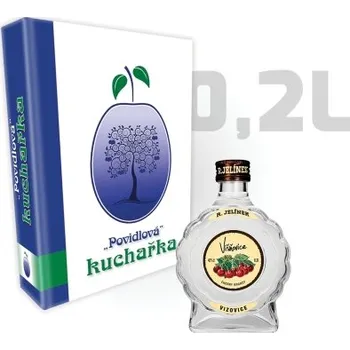 Povidlová kuchařka - Léčivá kniha s Višňovicí 0,2 l LK-0020-02l-VIS Nižší cena pro více kusů!