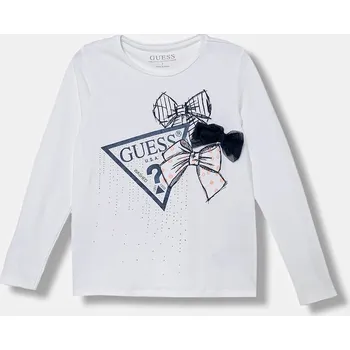 Chlapecké oblečení Dětské tričko s dlouhým rukávem Guess J5BI28.J1314.9BYA bílá 00X, vel. 167