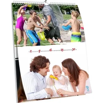 Fotokalendář Nástěnný kalendář s vlastní fotografií NKN-131-A2 nástěnný foto-kalendář 2026 NKN-131-A2 Nižší cena pro více kusů!