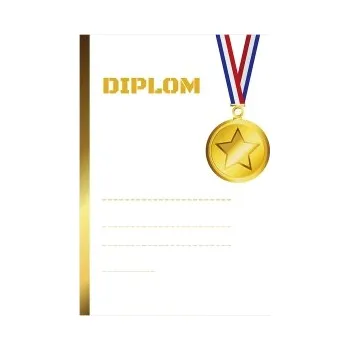 Tiskopis Táborový diplom s medailí - A5 DIP-034-A5 Nižší cena pro více kusů!