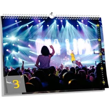 Fotokalendář Nástěnný brilantní kalendář s vlastní fotografií NKN-77-A3 nástěnný foto-kalendář 2026 NKN-77-A3-BRIL Nižší cena pro více kusů!